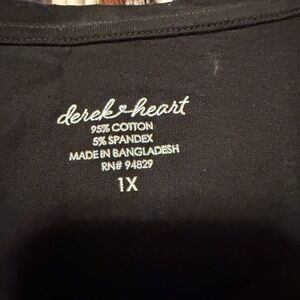 Derek Heart Classic Black Men's Tee